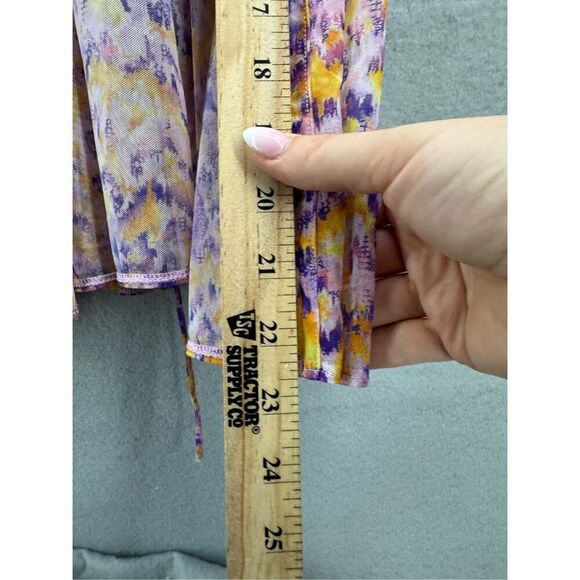 Savage x Fenty CYBER CAT LONG ROBE Floral XS/S - Picture 12 of 12